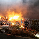Mersin'de atık alanda yangın: Müdahale sabaha kadar sürdü