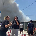 Konteyner kentte korkutan yangın: Bölge halkı söndürdü