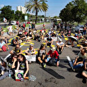 Les familles des otages israéliens bloquent les rues de Tel-Aviv et appellent à des 
manifestations