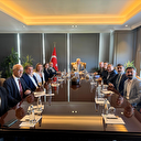Bakan Bolat 'Dış Ticarete Yön Verenler Derneği' yöneticileriyle bir araya geldi