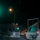 Ataşehir’de ters yönden giden sürücüye ağzının payını verdi