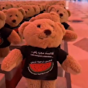 Katar'da Siyonistler tarafından katledilen Filistinli çocukları temsilen 15 bin oyuncak ayı sergilendi