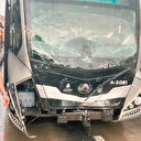 Yine metrobüs yine kaza!