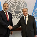 Bakan Fidan BM Genel Sekreteri Guterres ile görüştü