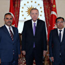 Çinli otomobil devi Dolmabahçe'de: Cumhurbaşkanı Erdoğan Chery International Başkanı Guibing'la görüştü