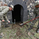 Mehmetçik ecdadın vatan savunmasında kullandığı Erzurum'daki tabyaları temizledi