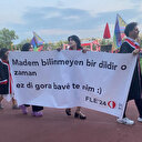 ODTÜ mezuniyet töreninde büyük skandal! PKK sempatizanları Türk milletine yönelik Kürtçe küfürlü pankart açtı