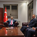 Bakan Fidan Üsküp'te siyaset dünyasından temsilcilerle bir araya geldi