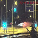 Kırklareli'nde viraja hızlı giren araç böyle takla attı