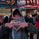 Yılbaşı kutlaması değil Filistin mitingi: Tokyo'dan Kassam'a selam gönderildi