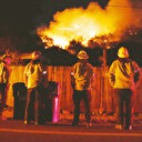 Kundaklama şüphesiyle iki gözaltı: Zarar 150 milyar dolar