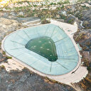 ABD'de boş su rezervuarları görüntülendi