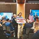 Blinken'ı böyle uğurladılar: Canavar soykırım bakanı!