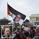Washington'da toplanan binlerce kişi Trump'ı protesto etti: Gösteride Filistin bayrakları ve soykırım karşıtı pankartlar dikkat çekti