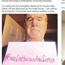 Gazze direnişinin sembolü için küresel kampanya: Ebu Safiyye’yi serbest bırakın