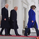 Joe Biden accueille Donald Trump à la Maison Blanche