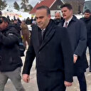 Bakan Kacır Bolu’daki otelde meydana gelen yangın bölgesinde