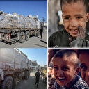 Gazze'ye yardım yağıyor: Binlerce TIR peş peşe girdi UNRWA o görüntüleri paylaştı