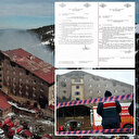 Bolu İtfaiyesi Kartalkaya’daki 3 otele daha rapor vermiş