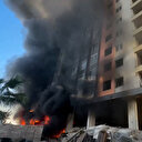 Alanya'da otel inşaatında yangın: İşçiler üst katlarda mahsur kaldı