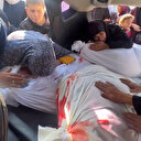 Gazzeli kadınların en sevdiklerine vedası yürekleri dağladı: Cenazeler basın aracının bagajında taşındı