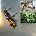 Irak ve Suriye'nin kuzeyindeki 36 terörist etkisiz