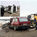 Kırşehir'de sis faciası: İşçi servisi iki otomobile çarpıştı, ölü ve yaralılar var