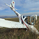 Bursa'da eğitim uçağı pistten çıktı: Pilot yaralandı