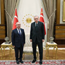 Cumhurbaşkanı Erdoğan, TMV Başkanı Akgün'ü kabul etti