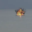 Trabzon açıklarında bulunan insansız deniz aracı böyle imha edildi