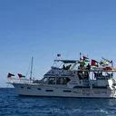 Flottille mondiale Sumud: L’alerte a été levée après le départ des navires militaires israéliens