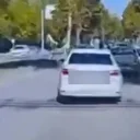 Trafikte makas atarak ilerleyen magandaya ceza