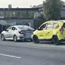 Kırmızı ışıkta zincirleme kaza