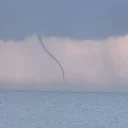 Alanya'da denizde hortum oluştu