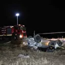 Kontrolden çıkan otomobil tarlaya uçtu: Ölü ve yaralılar var