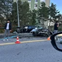 Otomobilin ikiye bölündüğü feci kazada can kaybı