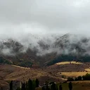 Sivas’ta sonbahar ve kış aynı karede: Kar yağışı mest eden manzaralar oluşturdu