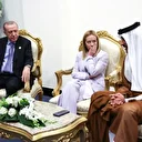 Diplomatie intense du président Erdogan en marge du “Sommet de Charm el-Cheikh pour la paix” 