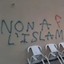 Tags islamophobes sur la mosquée Milli Görüs de Niederhaslach