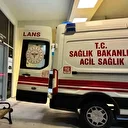 Minibüs ile otomobilin çarpıştı kazada 12 yaralı