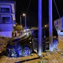 Çarpışma sonrası savrulan motosiklet yayalara çarptı: Beş yaralı