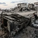 İsrail güçleri hasar görmüş bazı askeri araçları Gazze'de bıraktı