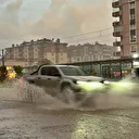 Samsun'da sağanak yağış etkili oldu