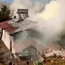 Malatya'da korkutan ev yangını