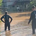 Hatay'da sağanak nedeniyle araçlar mahsur kaldı
