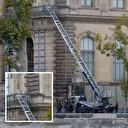 Fransa’da bir garip hırsızlık olayı: Apollo Galerisi’ndeki mücevherleri pencereye dayadıkları merdiven yardımıyla çaldılar