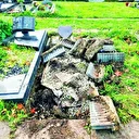 Almanya’da Müslüman mezarlığı tahrip edildi