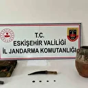 Tarihi eser satmaya çalışan şüpheli jandarma tarafından yakalandı
