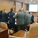 Mamak Belediye Meclisi’nde CHP’li üyeler birbirine girdi: Tansiyon bir anda yükseldi