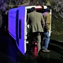 Tünel girişinde yağmur kazası: Bir yaralı